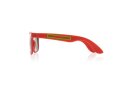Sonnenbrille aus GRS recyceltem PP-Kunststoff Farbe: rot