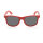 Sonnenbrille aus GRS recyceltem PP-Kunststoff Farbe: rot