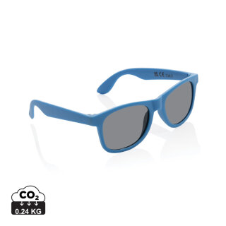 Sonnenbrille aus GRS recyceltem PP-Kunststoff Farbe: blau