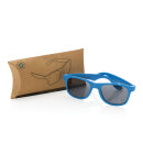 Sonnenbrille aus GRS recyceltem PP-Kunststoff Farbe: blau