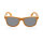 Sonnenbrille aus GRS recyceltem PP-Kunststoff Farbe: orange