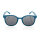 Weizenstroh Sonnenbrille Farbe: blau