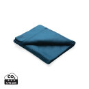 Fleece-Decke im Etui Farbe: navy blau