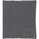 Ukiyo Aware™ Polylana® gewebte Decke 130x150cm Farbe: grau