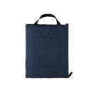 Impact Aware™ RPET faltbare, gesteppte Picknickdecke Farbe: navy blau