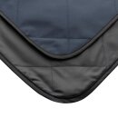 Impact Aware™ RPET faltbare, gesteppte Picknickdecke Farbe: navy blau