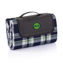 Tartan Picknickdecke Farbe: navy blau