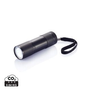 Quattro Aluminiumtaschenlampe Farbe: schwarz