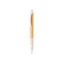Bambus & Weizenstroh Stift Farbe: weiß