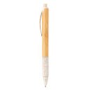 Bambus & Weizenstroh Stift Farbe: weiß