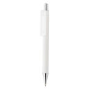 X8 Stift mit Smooth-Touch Farbe: weiß