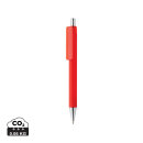 X8 Stift mit Smooth-Touch Farbe: rot