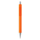 X8 Stift mit Smooth-Touch Farbe: orange