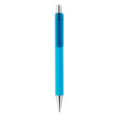 X8 Stift mit Smooth-Touch Farbe: blau