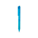 X9 Stift gefrostet mit Silikongriff Farbe: blau