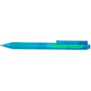 X9 Stift gefrostet mit Silikongriff Farbe: blau