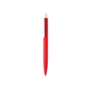 X3-Stift mit Smooth-Touch Farbe: rot, weiß