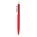 X3-Stift mit Smooth-Touch Farbe: rot, weiß