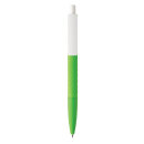 X3-Stift mit Smooth-Touch Farbe: grün, weiß