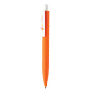 X3-Stift mit Smooth-Touch Farbe: orange, weiß