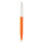 X3-Stift mit Smooth-Touch Farbe: orange, weiß