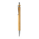 Pynn Bambus Infinity-Stift Farbe: braun