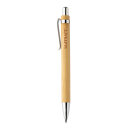 Pynn Bambus Infinity-Stift Farbe: braun