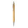 Pynn Bambus Infinity-Stift Farbe: braun