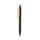 GRS rABS Stift mit Bambus-Clip Farbe: schwarz
