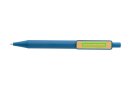 GRS rABS Stift mit Bambus-Clip Farbe: blau