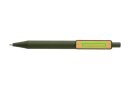 GRS rABS Stift mit Bambus-Clip Farbe: grün
