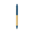 Kugelschreiber aus recyceltem Papier Farbe: blau