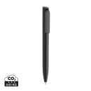 Pocketpal Mini-Pen aus GRS recyceltem ABS Farbe: schwarz