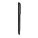 Pocketpal Mini-Pen aus GRS recyceltem ABS Farbe: schwarz