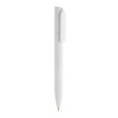 Pocketpal Mini-Pen aus GRS recyceltem ABS Farbe: weiß
