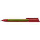 Pocketpal Mini-Pen aus GRS recyceltem ABS Farbe: rot