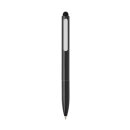 Kymi Stift mit Stylus aus RCS recyceltem Aluminum Farbe: schwarz