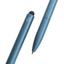 Kymi Stift mit Stylus aus RCS recyceltem Aluminum Farbe: Königsblau