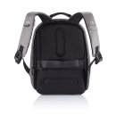 Bobby Hero Small Anti-Diebstahl-Rucksack Farbe: grau