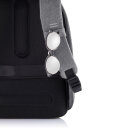 Bobby Hero Small Anti-Diebstahl-Rucksack Farbe: grau