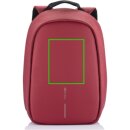 Bobby Hero Small Anti-Diebstahl-Rucksack Farbe: kirschrot