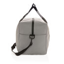 Schicke PU Wochenendtasche Farbe: grau