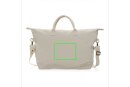 Kezar AWARE™ 500g/m² Wochenendtasche aus recyceltem Canvas Farbe: off white