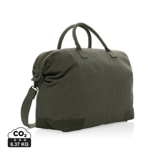 Kezar AWARE™ 500g/m² Wochenendtasche aus recyceltem Canvas Farbe: grün