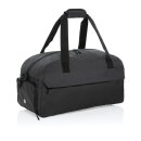 Kazu AWARE™ RPET Weekend-Duffel-Bag Farbe: schwarz