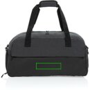 Kazu AWARE™ RPET Weekend-Duffel-Bag Farbe: schwarz