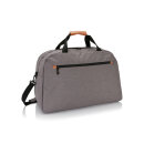 Modische Duo Tone Reisetasche PVC-frei Farbe: grau