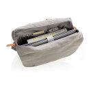 Canvas Laptop-Tasche, PVC-frei Farbe: grau