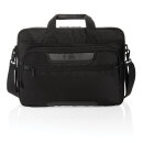 Swiss Peak RPET Voyager RFID 15.6" Laptoptasche Farbe: schwarz