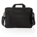 Swiss Peak RPET Voyager RFID 15.6" Laptoptasche Farbe: schwarz